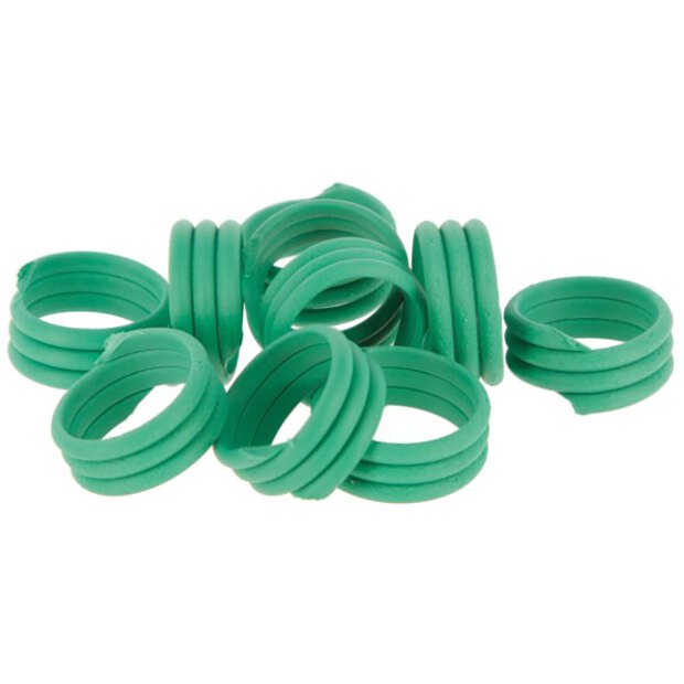 Spiralring,16mm,grün, Kunststoff, 20 St./Pack
