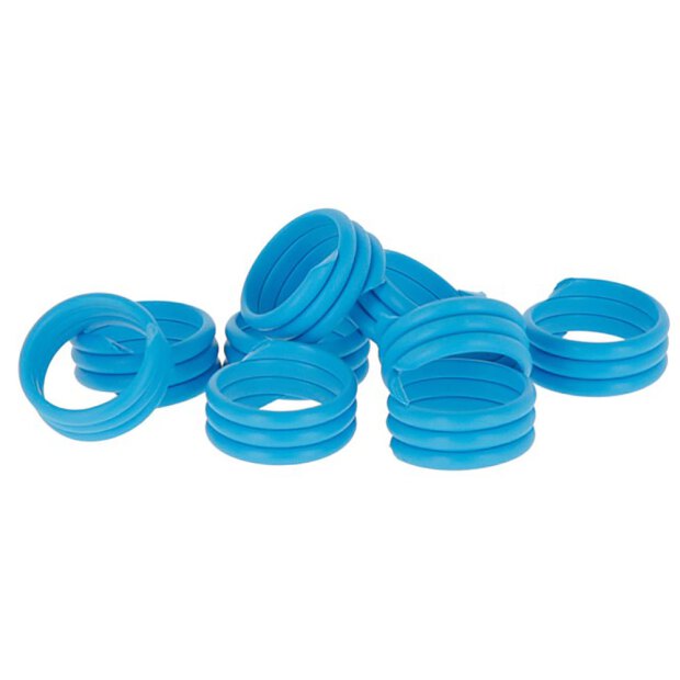 Spiralring,16mm, blau,Kunststoff, 20 St./Pack