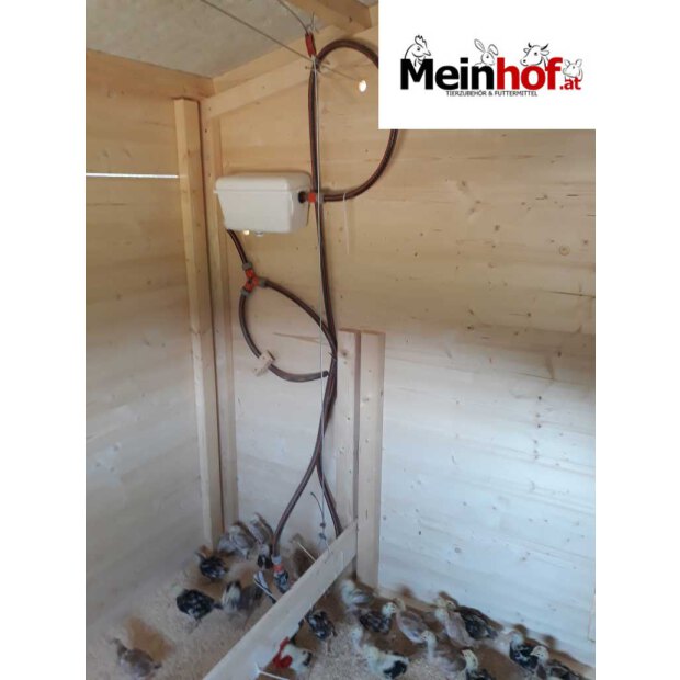 Nippeltränke für Geflügel bis 120 Tiere