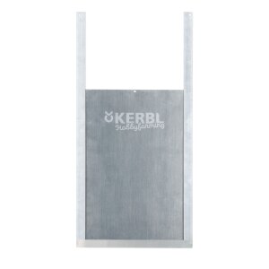 Alu-Klappe f&uuml;r H&uuml;hnerstall, 220 &times; 330 mm