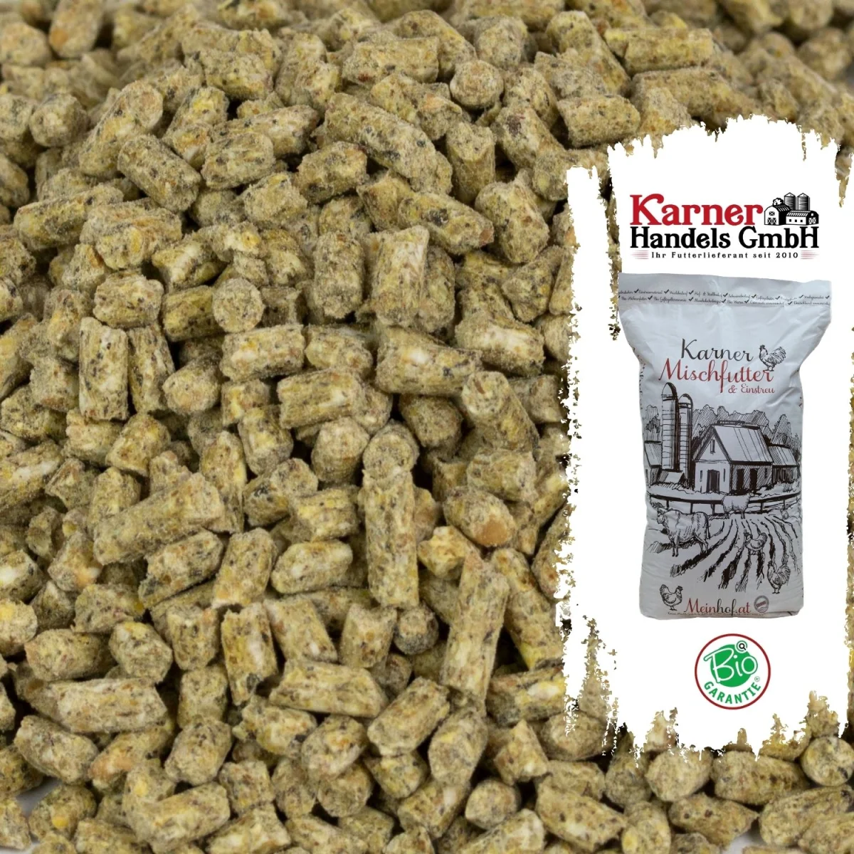Bio Legehennenfutter pelletiert 9 kg