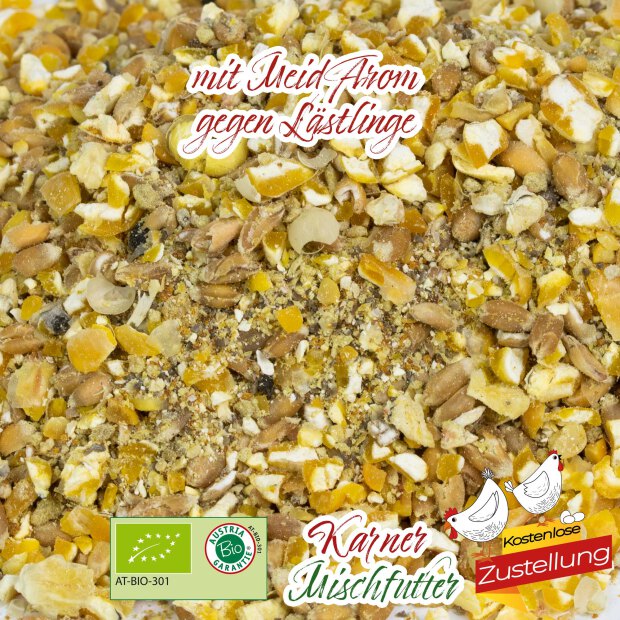 Bio Legehennenfutter mit MeidArom ÖVO 25 kg