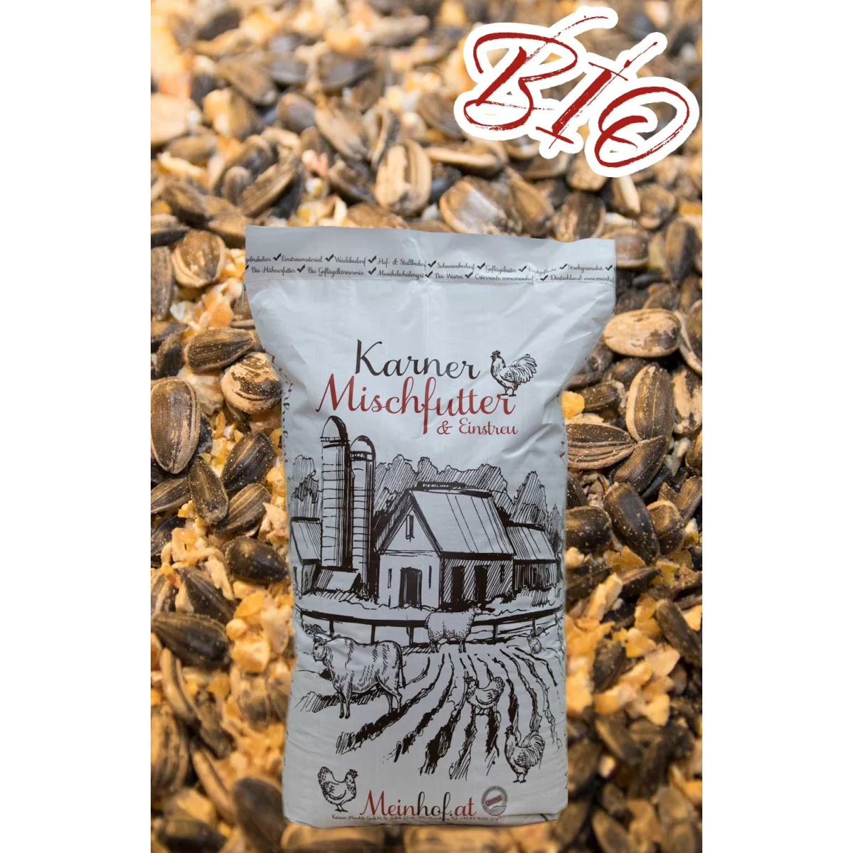 Karner Bio Vogelfutter im 20 kg Sack