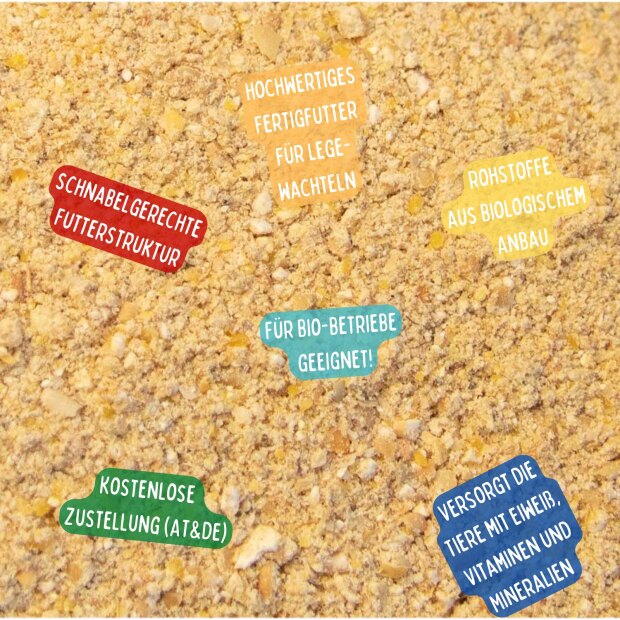 Karner Bio Wachtel-Legefutter 20 kg