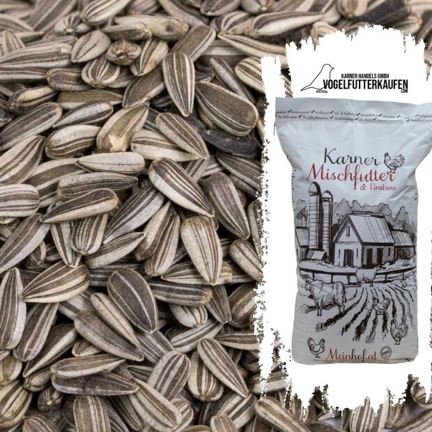 Karner Sonnenblumenkerne gestreift 15 kg
