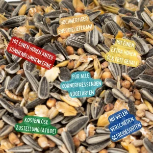 Karner Wildvogelstreufutter Piepmatz 25 kg Sack