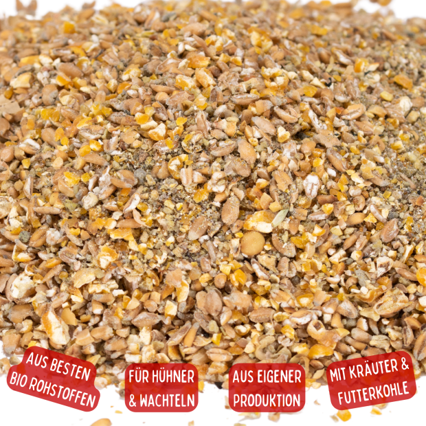 Karner Hühnerfutter Vital 25 kg, für Biobetriebe