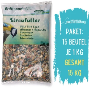 Streufutter, 15 Beutel je 1000 g