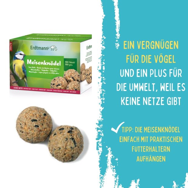 Meisenknödel ohne Netz, 150 Stk im Karton