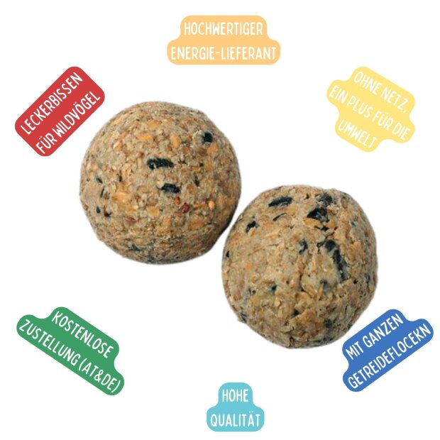 Meisenknödel ohne Netz, 150 Stk im Karton