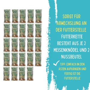 Vogelfutterkette 4 teillig, 24 Stk im Karton