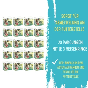 Meisenringe 36 Stk im Karton