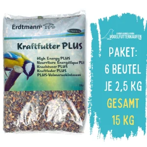 Kraftfutter PLUS, 6 Beutel je 2500