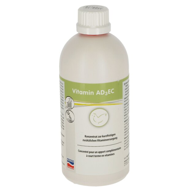 Vitaminkonzentrat AD3EC für Hühner 500 oder 1000 ml