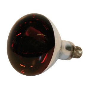 Kerbl Hartglas-Infrarotlampe 150 W, rot, 1 Stück